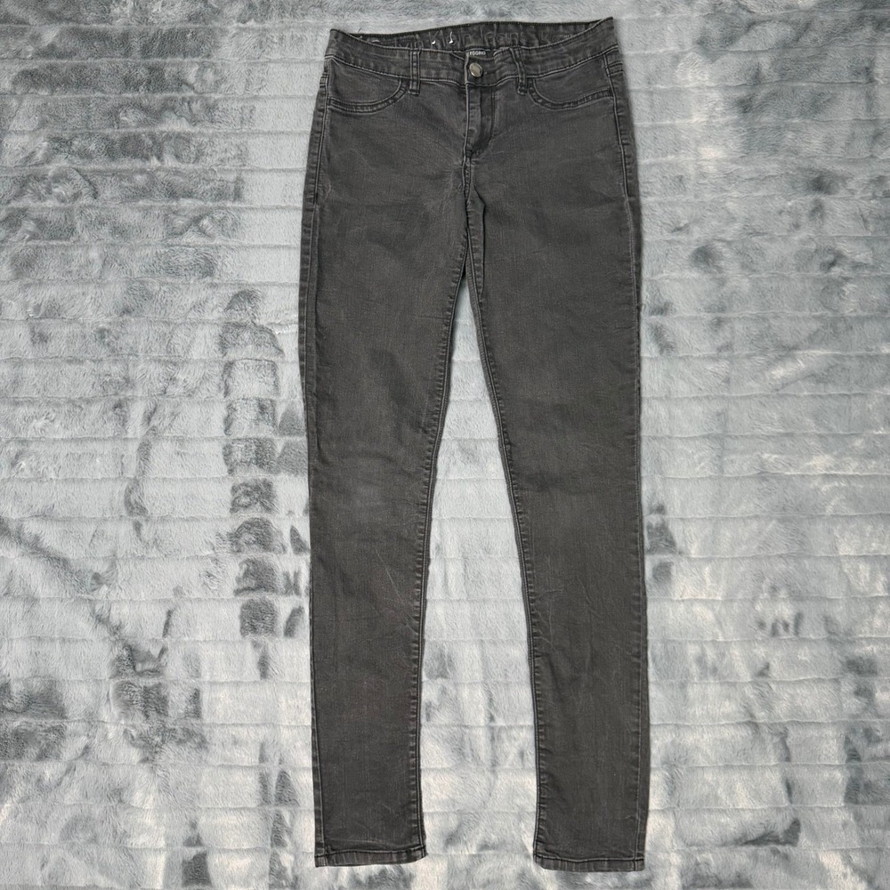 Calvin Klein Jeans Women 27/4 Washed Black Legging Skinny Denim Jeans Stretch